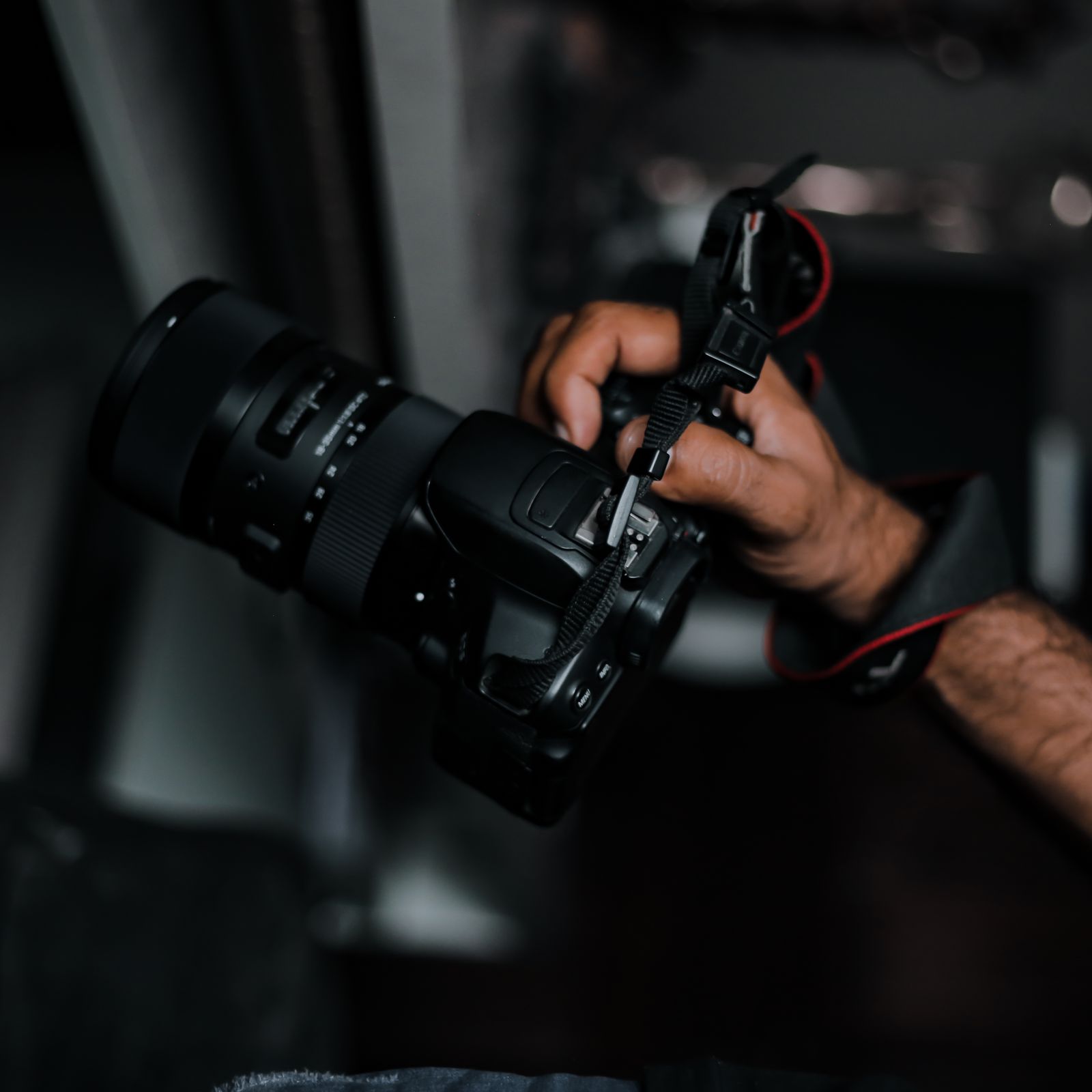 Indian photographer shooting local content